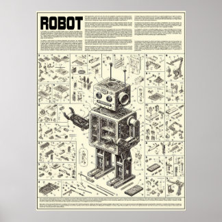 Póster Robot