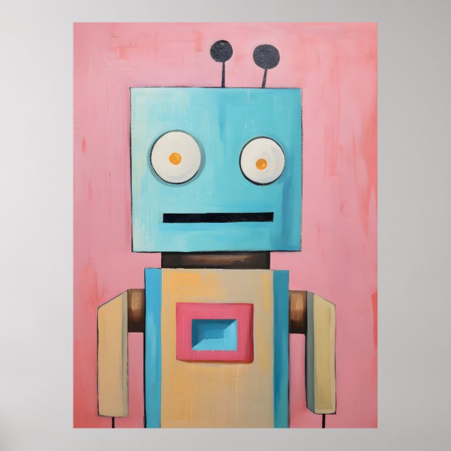 Póster Robot Art Poster (Frente)
