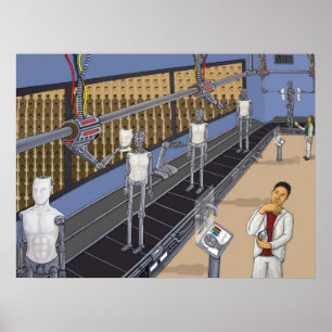 Póster Robot Assembly
