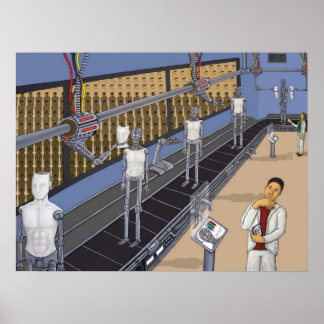 Póster Robot Assembly