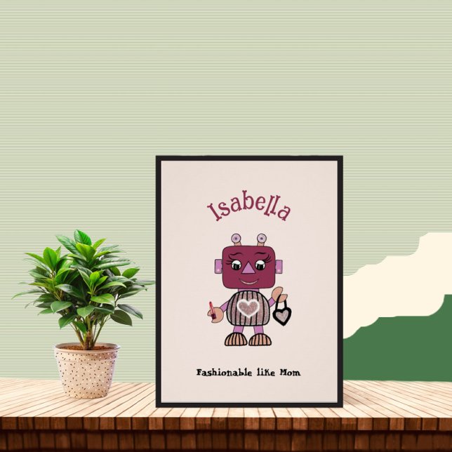 Póster Robot chica (Subido por el creador)