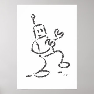 Póster Robot de todos