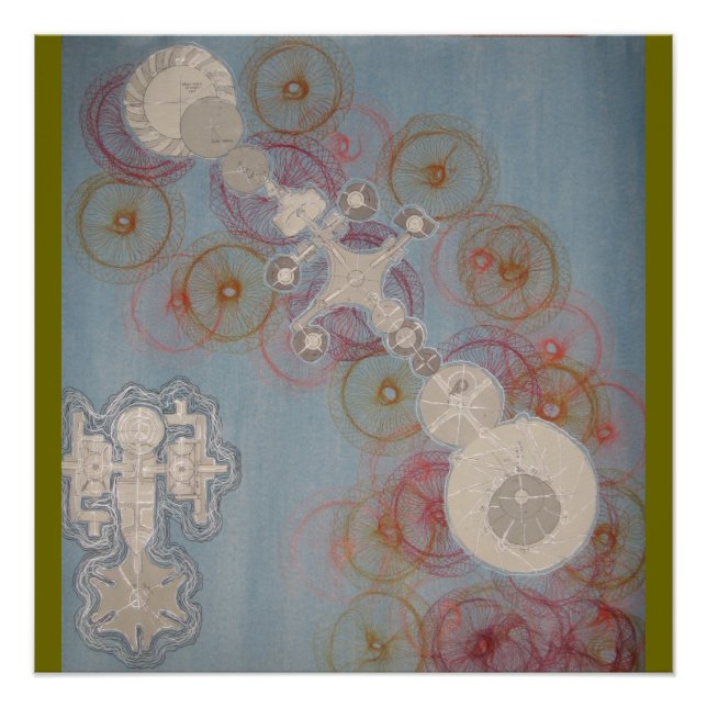 Poster Robot Dreams 20"x20" (Anverso)