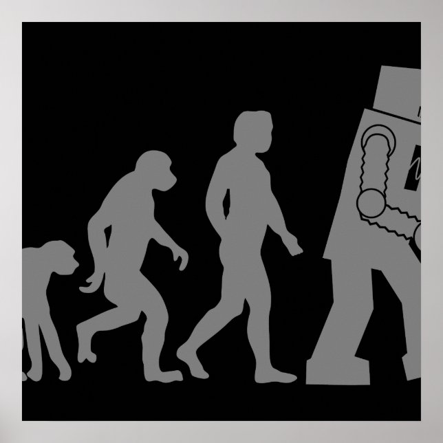 Póster Robot Evolution Poster (Frente)