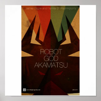Póster Robot God Akamatsu Poster 5