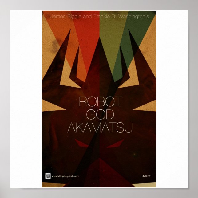 Póster Robot God Akamatsu Poster 5 (Frente)