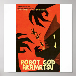 Póster Robot God Akamatsu Poster 6