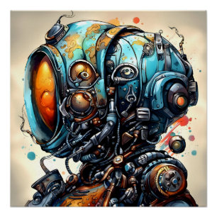 Póster Robot II