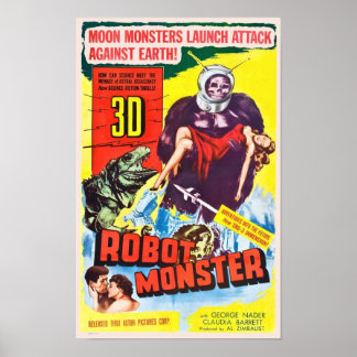 Póster Robot Monster Poster