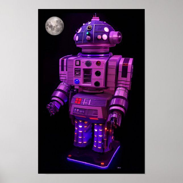 Póster Robot MQ-99 (Frente)