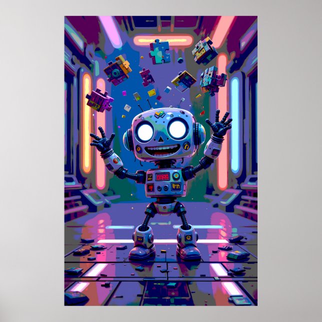 Póster Robot Poster (Frente)