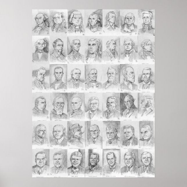 Póster Robot President Poster (Frente)