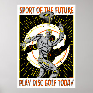 Póster Robot Thrower #1