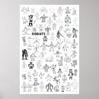 Póster Robots