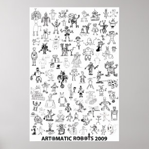 Póster Robots artísticos 2009 Poster 1