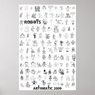 Póster Robots artísticos 2009 Poster 5