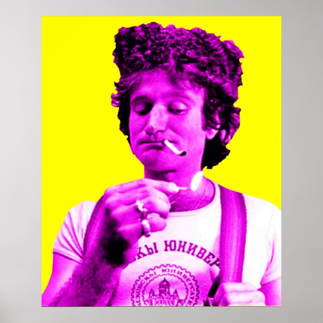 Póster Robyn Williams Pop Art (Frente)