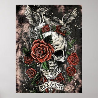 Póster Roca & Amor