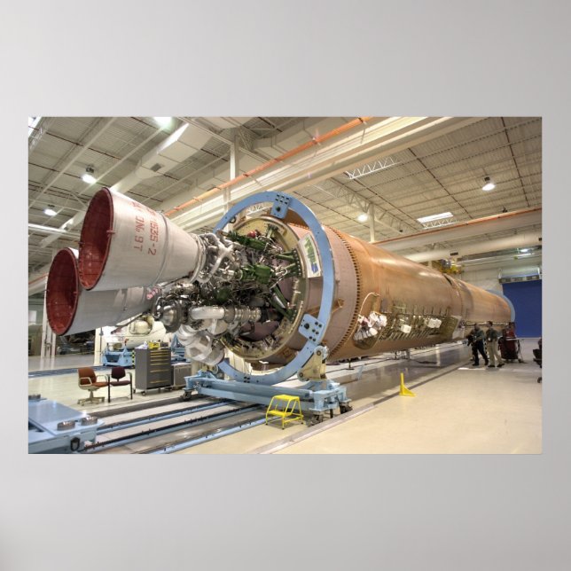 Póster Roca Atlas V de la NASA (Frente)