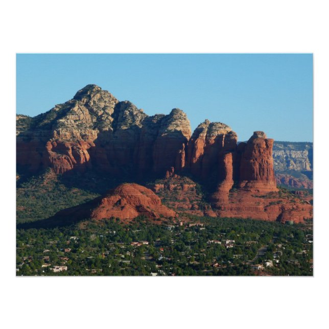 Póster Roca Coffee Pot I en Sedona Arizona (Anverso)