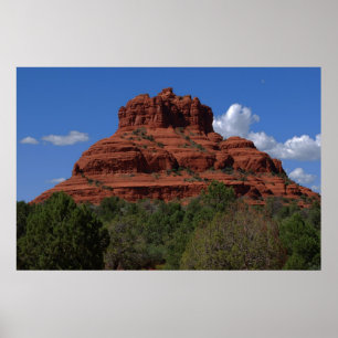 Póster Roca de Bell en Sedona AZ 087
