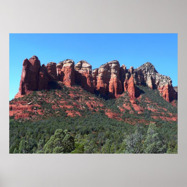 Póster Roca de café II en Sedona Arizona (Frente)