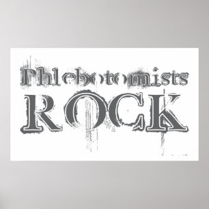 Póster Roca de Phlebotomists