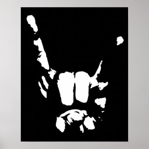 Póster Roca de sombras