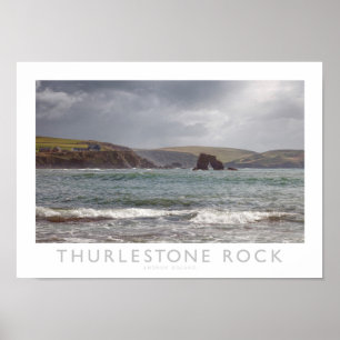 Póster Roca de Thurlestone