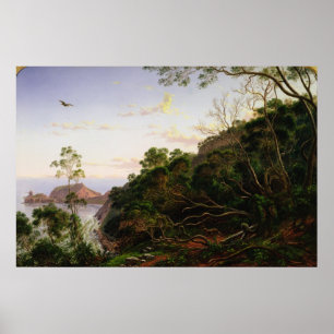 Póster Roca del púlpito cerca de Melbourne