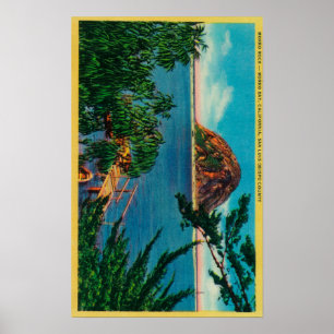 Póster Roca Morro en el condado de San Luis Obispo
