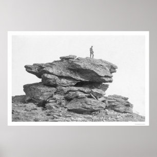 Póster Roca Nome Alaska 1912 del yunque