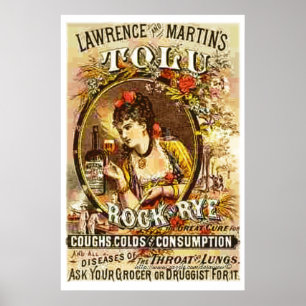 Póster "Roca y centeno de Tolu"