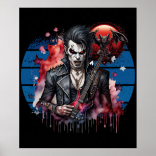 Póster Rocanero Vampiro