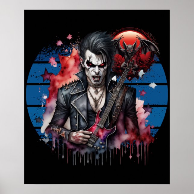 Póster Rocanero Vampiro (Frente)