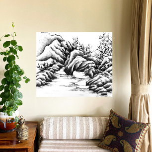Póster Rocas