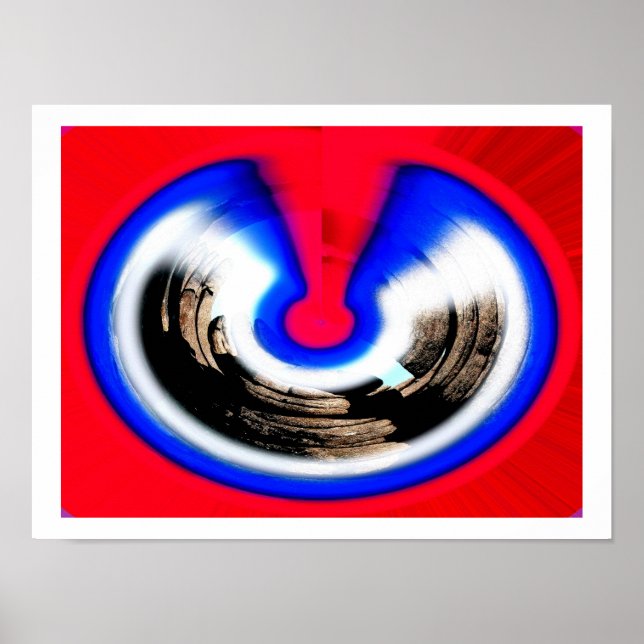 Póster Rocas al borde del tiempo (Frente)