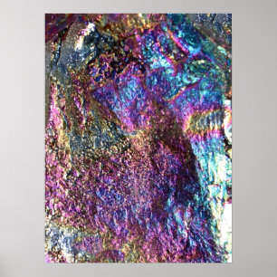 Póster Rocas arcoiris caídas