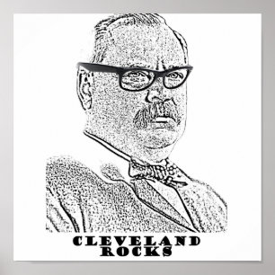 Póster Rocas de Cleveland
