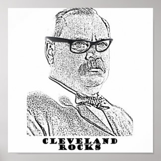 Póster Rocas de Cleveland