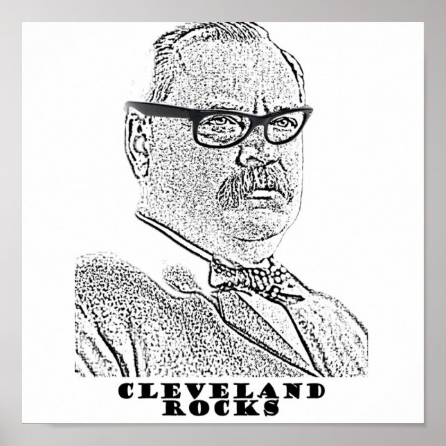 Póster Rocas de Cleveland (Frente)