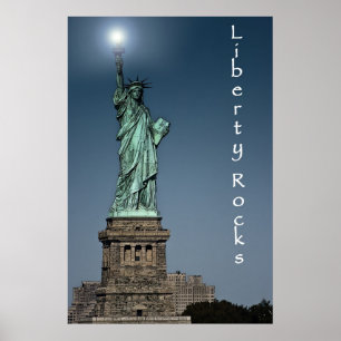 Póster Rocas de la libertad