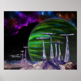 Póster Rocas de la torre (20 x 16)