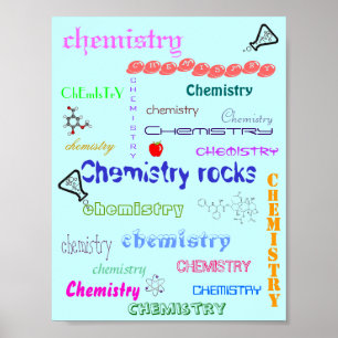 Póster ¡rocas de química!