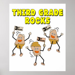 Póster Rocas de tercer grado