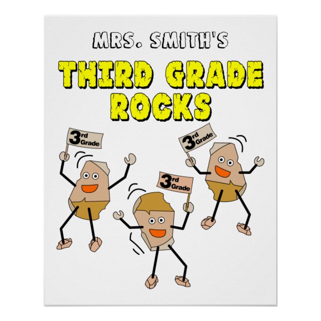 Póster Rocas de tercer grado (Anverso)