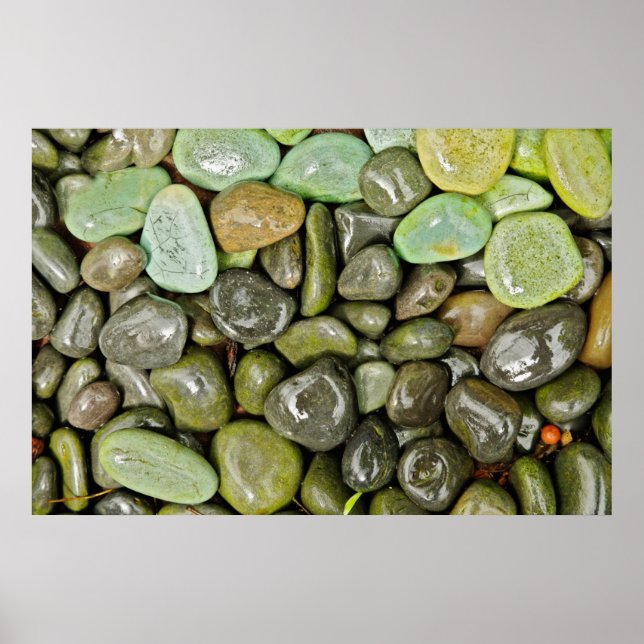 Póster Rocas decorativas para paisajismo (Frente)