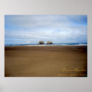 Póster Rocas gemelas