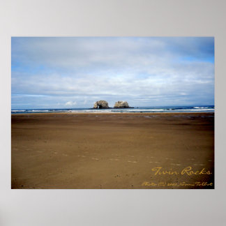 Póster Rocas gemelas