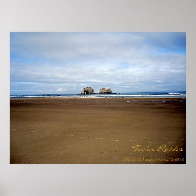 Póster Rocas gemelas (Frente)